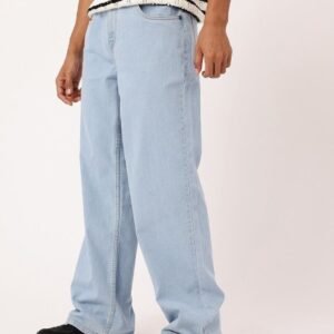 Vasura Jeans Loose Fit Mid Rise Light Blue Men Denim Jeans