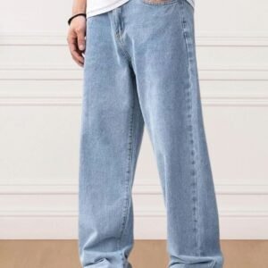 Vasura Jeans Boot-Leg Mid Rise Light Blue Men Denim Jeans